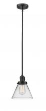 Innovations Lighting 201S-OB-G42 - Cone - 1 Light - 8 inch - Oil Rubbed Bronze - Stem Hung - Mini Pendant