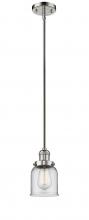 Innovations Lighting 201S-PN-G52 - Bell - 1 Light - 5 inch - Polished Nickel - Stem Hung - Mini Pendant