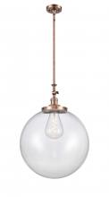 Innovations Lighting 206-AC-G202-18 - Beacon - 1 Light - 18 inch - Antique Copper - Stem Hung - Mini Pendant