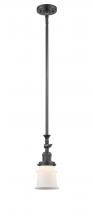 Innovations Lighting 206-OB-G181S - Canton - 1 Light - 5 inch - Oil Rubbed Bronze - Stem Hung - Mini Pendant