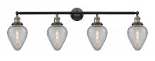 Innovations Lighting 215-BAB-G165 - Geneseo - 4 Light - 43 inch - Black Antique Brass - Bath Vanity Light