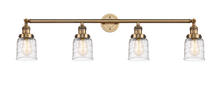 Innovations Lighting 215-BB-G513 - Bell - 4 Light - 42 inch - Brushed Brass - Bath Vanity Light