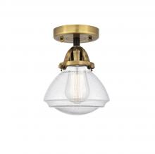 Innovations Lighting 288-1C-BAB-G324 - Olean - 1 Light - 7 inch - Black Antique Brass - Semi-Flush Mount