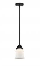 Innovations Lighting 288-1S-BK-G181S - Canton - 1 Light - 5 inch - Matte Black - Cord hung - Mini Pendant