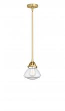 Innovations Lighting 288-1S-SG-G322 - Olean - 1 Light - 7 inch - Satin Gold - Cord hung - Mini Pendant