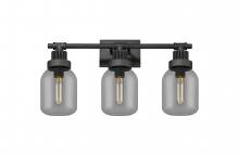 Innovations Lighting 472-3W-WZ-G472-6SM - Somers - 3 Light - 24 inch - Weathered Zinc - Bath Vanity Light