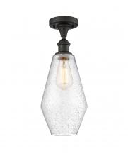 Innovations Lighting 516-1C-OB-G654-7 - Cindyrella - 1 Light - 7 inch - Oil Rubbed Bronze - Semi-Flush Mount