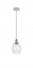 Innovations Lighting 516-1S-WPC-G654-6 - Cindyrella - 1 Light - 6 inch - White Polished Chrome - Mini Pendant