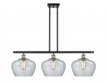 Innovations Lighting 516-3I-BAB-G92-L - Fenton - 3 Light - 38 inch - Black Antique Brass - Cord hung - Island Light