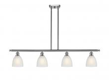 Innovations Lighting 516-4I-SN-G381 - Castile - 4 Light - 48 inch - Brushed Satin Nickel - Cord hung - Island Light