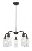 Innovations Lighting 516-5CR-OB-G804 - Clymer - 5 Light - 22 inch - Oil Rubbed Bronze - Chandelier