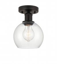 Innovations Lighting 616-1F-OB-G122-6 - Athens - 1 Light - 6 inch - Oil Rubbed Bronze - Semi-Flush Mount