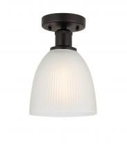 Innovations Lighting 616-1F-OB-G381 - Castile - 1 Light - 6 inch - Oil Rubbed Bronze - Semi-Flush Mount