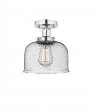 Innovations Lighting 616-1F-PC-G74 - Bell - 1 Light - 8 inch - Polished Chrome - Semi-Flush Mount