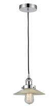 Innovations Lighting 616-1PH-PC-G2 - Halophane - 1 Light - 9 inch - Polished Chrome - Cord hung - Mini Pendant