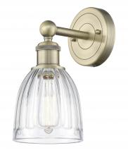 Innovations Lighting 616-1W-AB-G442 - Brookfield - 1 Light - 6 inch - Antique Brass - Sconce