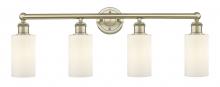 Innovations Lighting 616-4W-AB-G801 - Clymer - 4 Light - 31 inch - Antique Brass - Bath Vanity Light