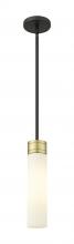 Innovations Lighting 617-1S-BAB-G617-11SWH - Boreas - 1 Light - 3 inch - Black Antique Brass - Stem Hung - Mini Pendant