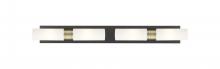 Innovations Lighting 617S-4W-BAB-G617-8SWH - Boreas - 4 Light - 39 inch - Black Antique Brass - Bath Vanity Light