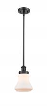 Innovations Lighting 916-1S-BK-G191 - Bellmont - 1 Light - 6 inch - Matte Black - Mini Pendant