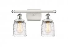 Innovations Lighting 916-2W-WPC-G513 - Bell - 2 Light - 16 inch - White Polished Chrome - Bath Vanity Light