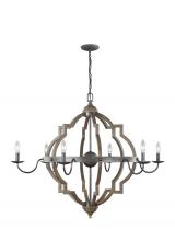 Generation Lighting 3224906-846 - Socorro Six Light Chandelier