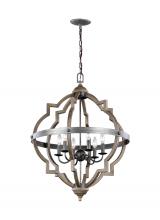 Generation Lighting 5124906EN-846 - Six Light Hall / Foyer