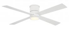 Minka-Aire F797L-WHF - Falco Flush - 54" LED Flush Mount Ceiling Fan