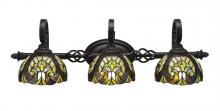 Toltec Company 163-DG-9945 - Bathroom Lighting