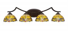 Toltec Company 554-DG-9465 - Bathroom Lighting