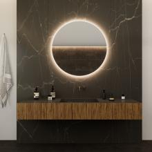 Paris Mirrors ORIGR4848RGB - Original Round Mirror (Backlit,Polished Edge,No Frosting)