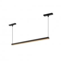 Kuzco Lighting Inc TRL28122-BK-4K - Mira 22-in Black 4000K Trilo Track Linear Pendant