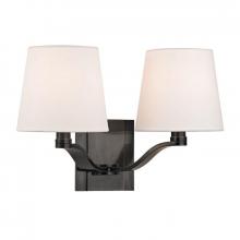 Hudson Valley 2462-OB - 2 LIGHT WALL SCONCE