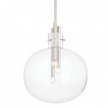 Hudson Valley 3918-PN - 3 LIGHT PENDANT