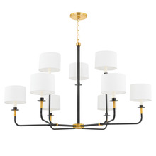 Hudson Valley 9148-AOB - Paramus Chandelier