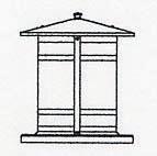 Arroyo Craftsman BC-11LCS-BK - 11" berkeley long body column mount