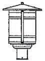 Arroyo Craftsman BP-11LCS-RC - 11" berkeley long body post mount