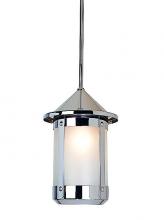 Arroyo Craftsman BSH-7M-RB - 7" berkeley stem hung pendant