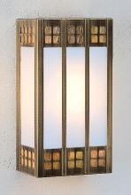 Arroyo Craftsman GSADA-12OF-BK - 12" glasgow "ada" sconce