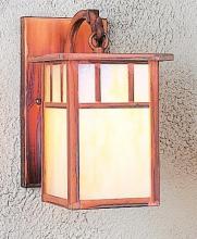 Arroyo Craftsman HB-4LAM-P - 4" huntington wall mount with classic arch overlay