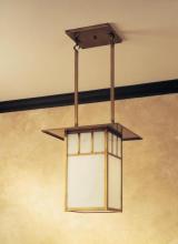 Arroyo Craftsman HCM-18DTM-RB - 18" huntington hanging pendant with double t-bar overlay