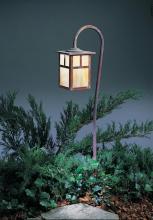 Arroyo Craftsman LV27-M6TM-P - low voltage 6" mission fixture with t-bar overlay