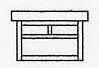 Arroyo Craftsman MCM-7EM-P - 7" mission flush ceiling mount without overlay (empty)