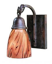 Arroyo Craftsman SB-1-MB - simplicity one light sconce