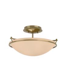 Hubbardton Forge 124302-SKT-86-SS0047 - Plain Small Semi-Flush