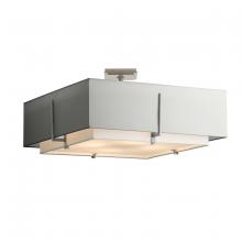 Hubbardton Forge 126513-SKT-82-SF2012-SJ2401 - Exos Square Large Double Shade Semi-Flush