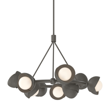 Hubbardton Forge 131068-SKT-MULT-07-07-GG0711 - Brooklyn 9-Light Double Shade Ring Pendant