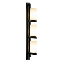 Hubbardton Forge 206309-SKT-RGT-07-GG0168 - Ondrian 3 Light Vertical Sconce