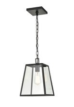 Millennium 8011-PBK - Grant 1-Light Outdoor Hanging Lantern Powder Coated Black