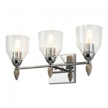 Lucas McKearn BB1000PC-3-F2S - Felice 3 Light Vanity Light